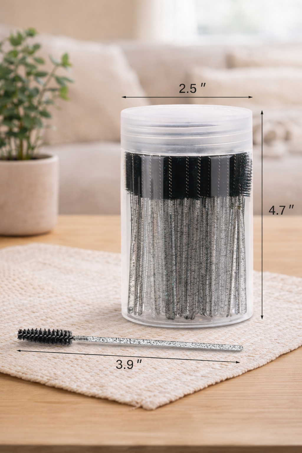 Disposable Mascara/Eyebrow Wands – 50pcs