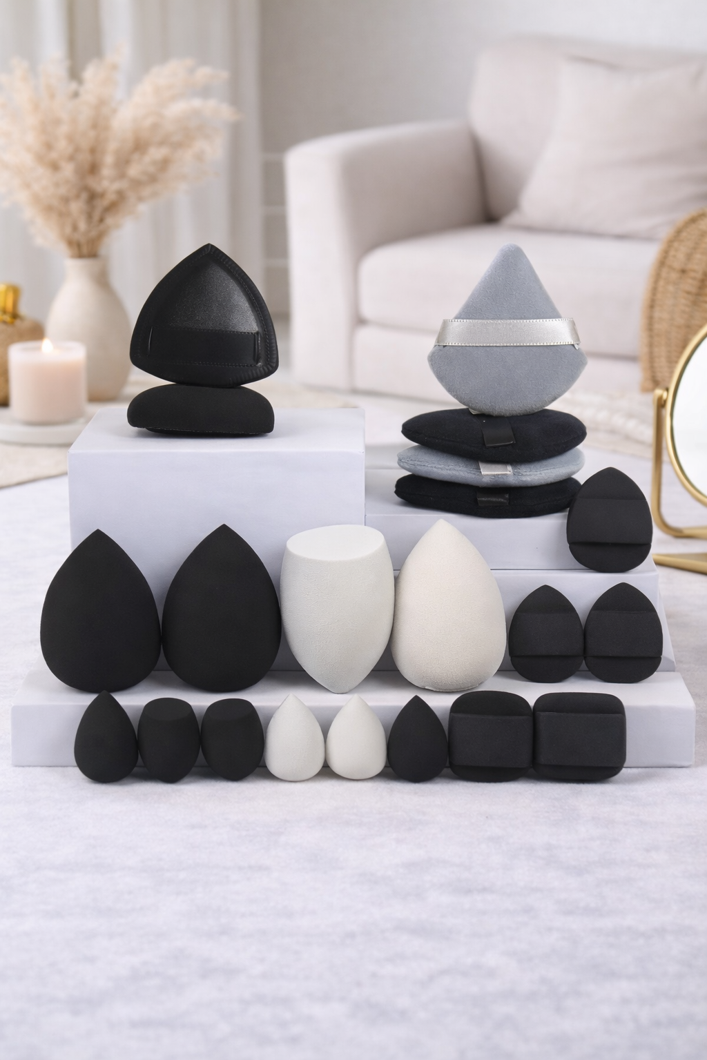 20-Piece Marshmallow Makeup Sponge Set