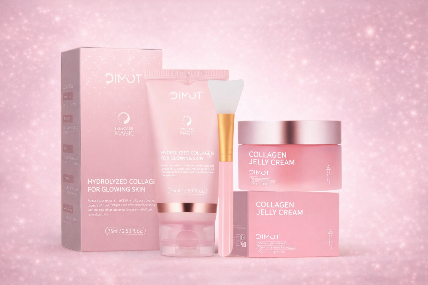 Collagen Jelly Cream & Collagen Mask  Set