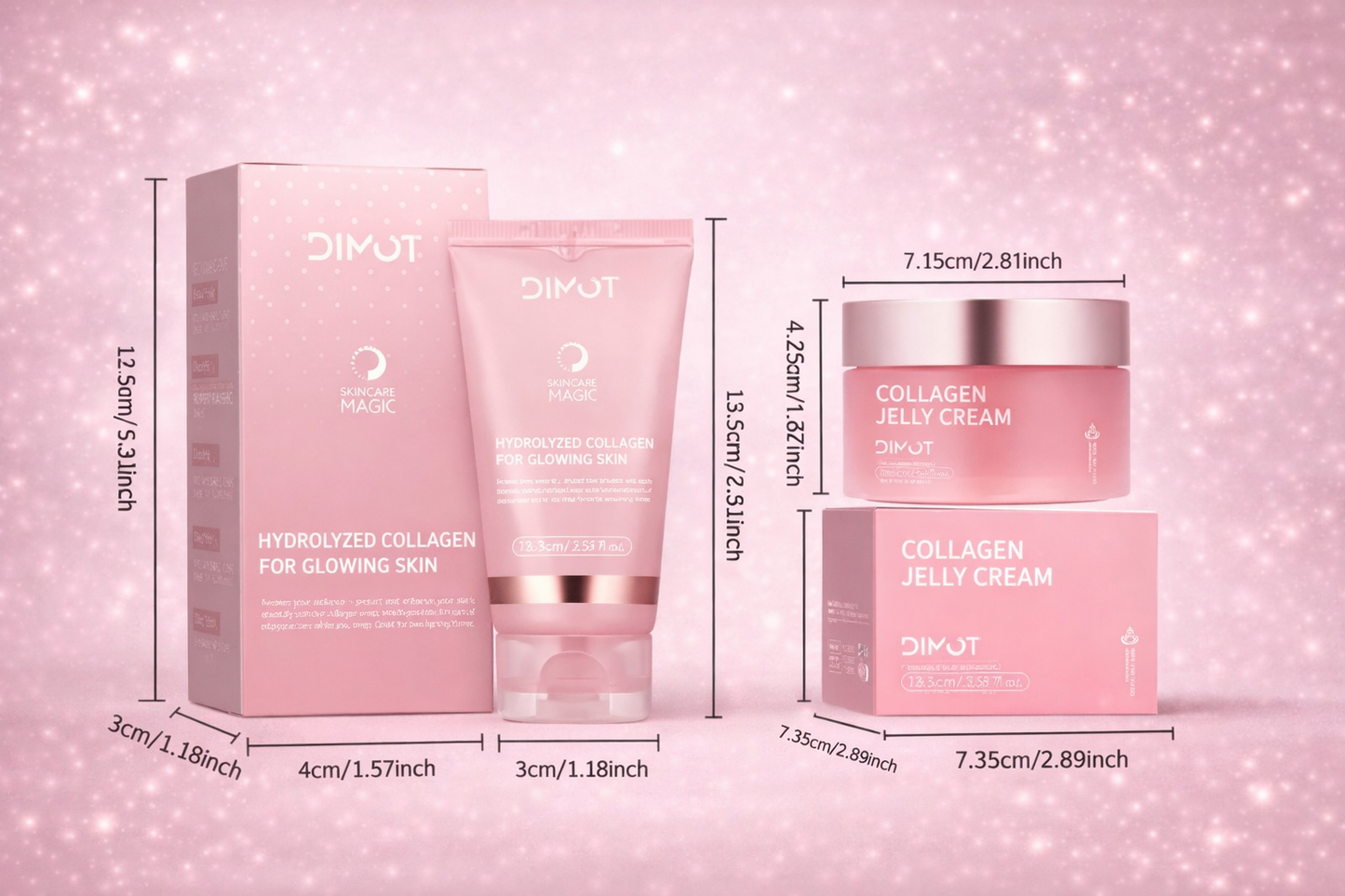 Collagen Jelly Cream & Collagen Mask  Set