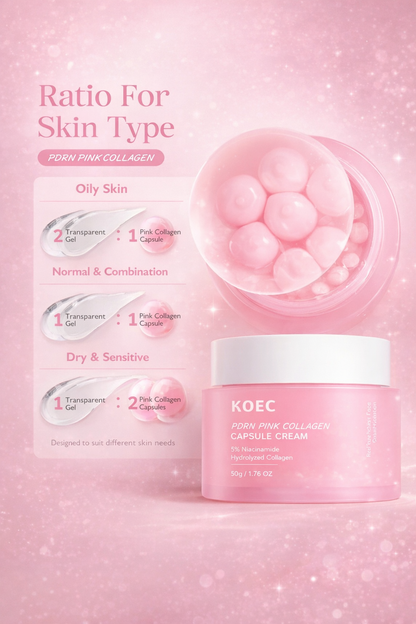 KOEC PDRN Pink Collagen Capsule Cream