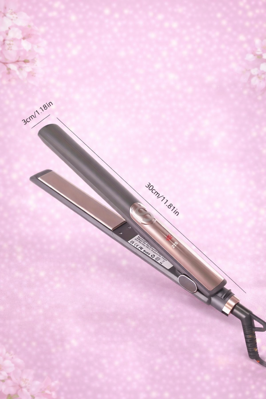 Hair Straightener – Grey & Gold Edition