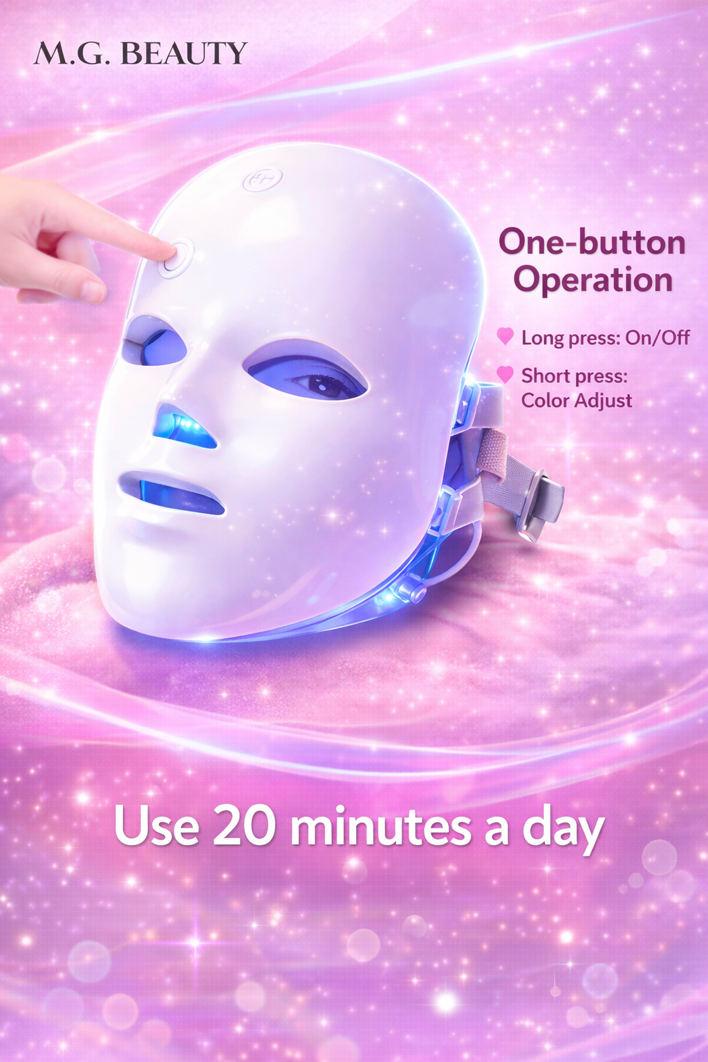 LumaGlow LED Therapy Mask