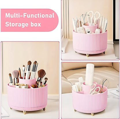 360° Rotating Makeup Organizer