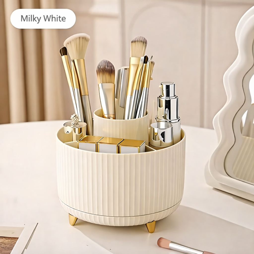 360° Rotating Makeup Organizer