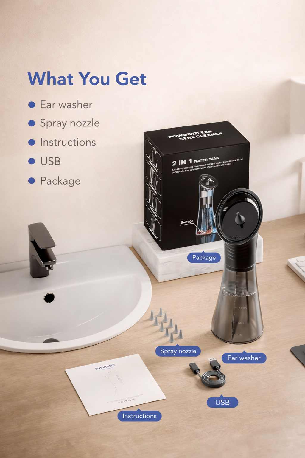 3-Mode Electric Ear Cleaning System
