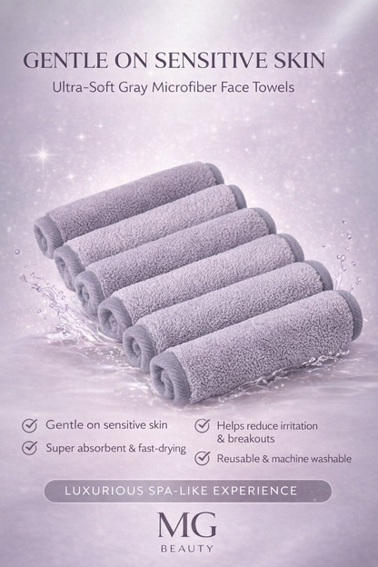 Ultra-Soft Microfiber Makeup Remover Cloths