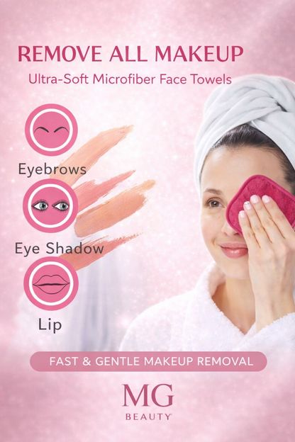 Ultra-Soft Microfiber Makeup Remover Cloths