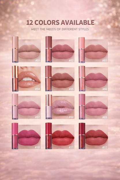 12-Piece Matte Lip Collection