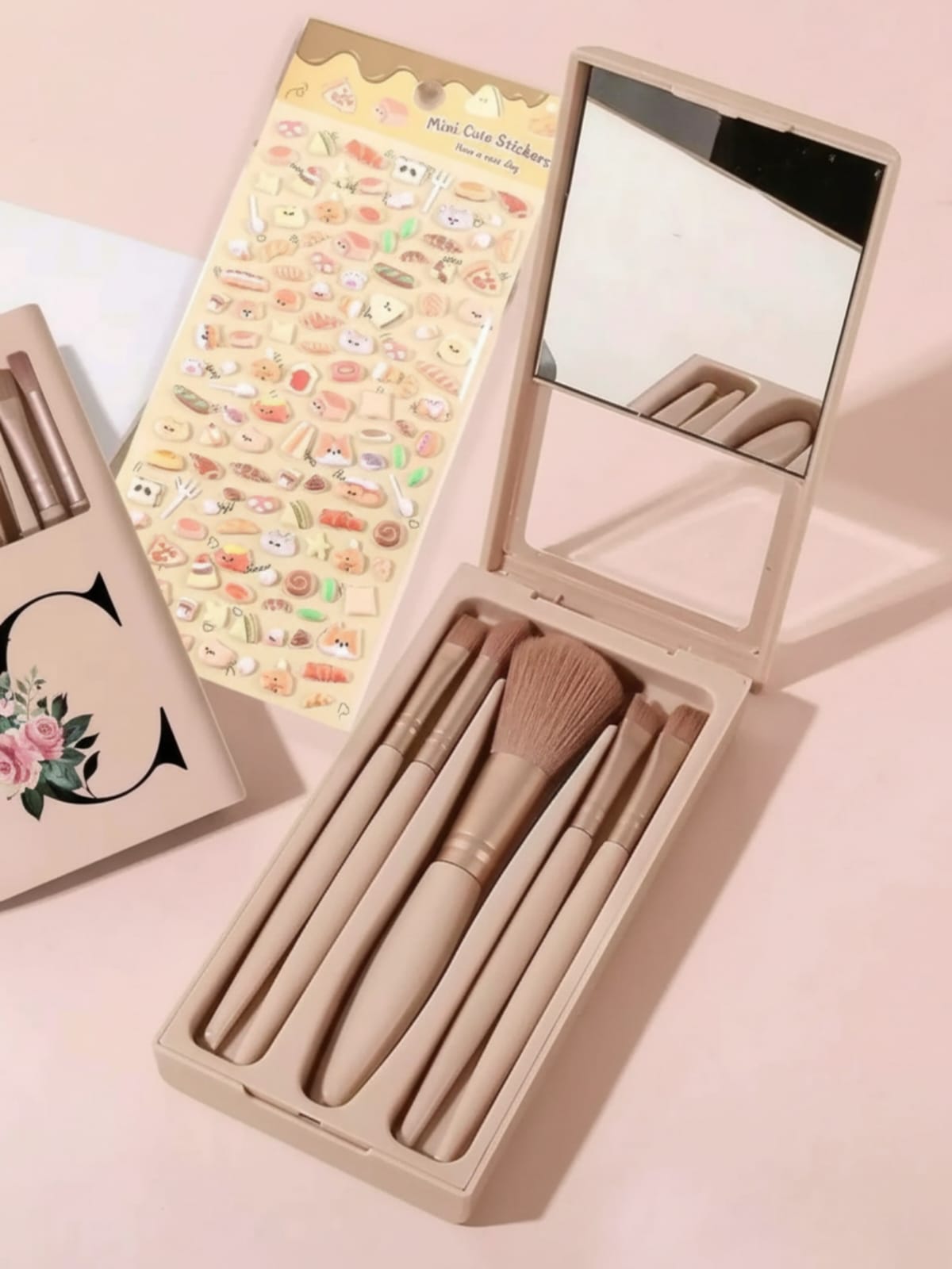 Customised Travel Makeup Brush Set