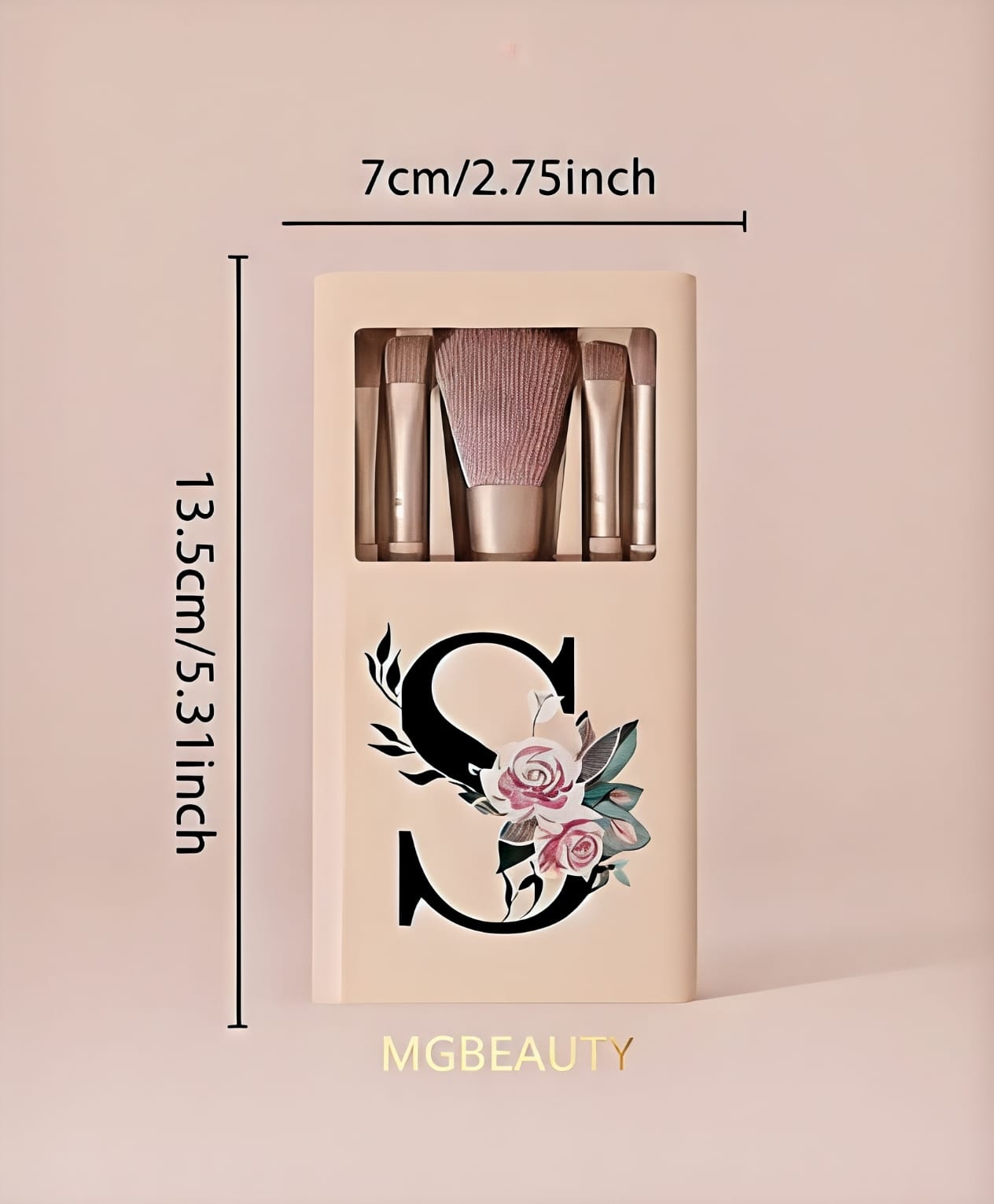 Customised Travel Makeup Brush Set