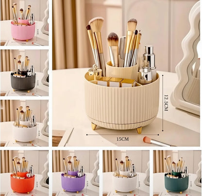 360° Rotating Makeup Organizer
