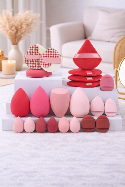 20-Piece Marshmallow Makeup Sponge Set