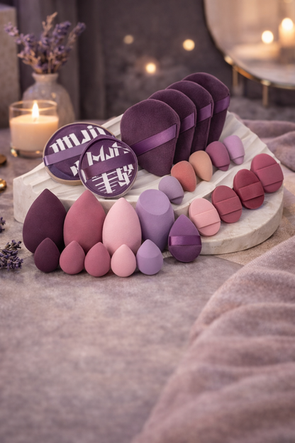 20-Piece Marshmallow Makeup Sponge Set