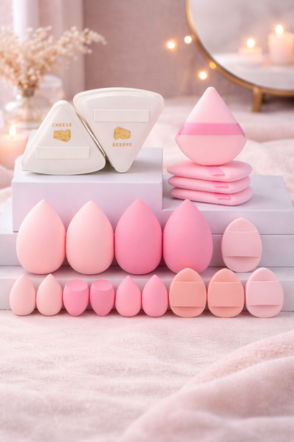 20-Piece Marshmallow Makeup Sponge Set