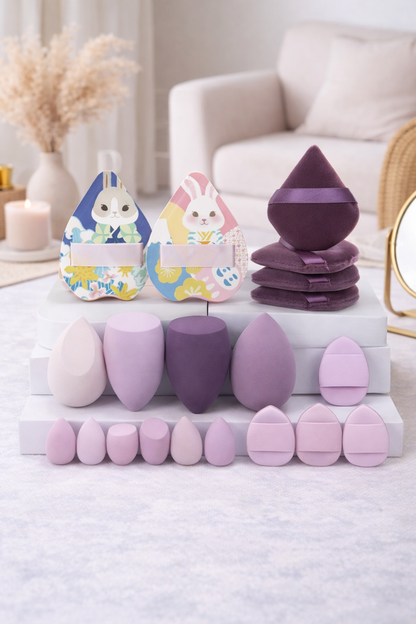 20-Piece Marshmallow Makeup Sponge Set