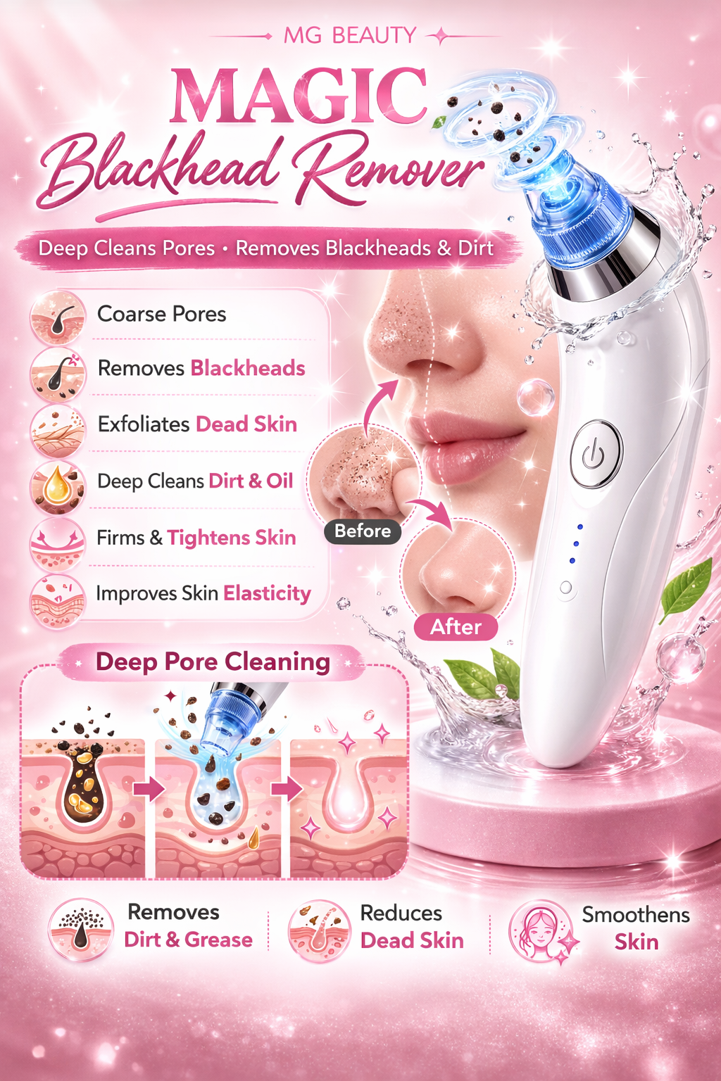 Portable Facial Pore Cleaner