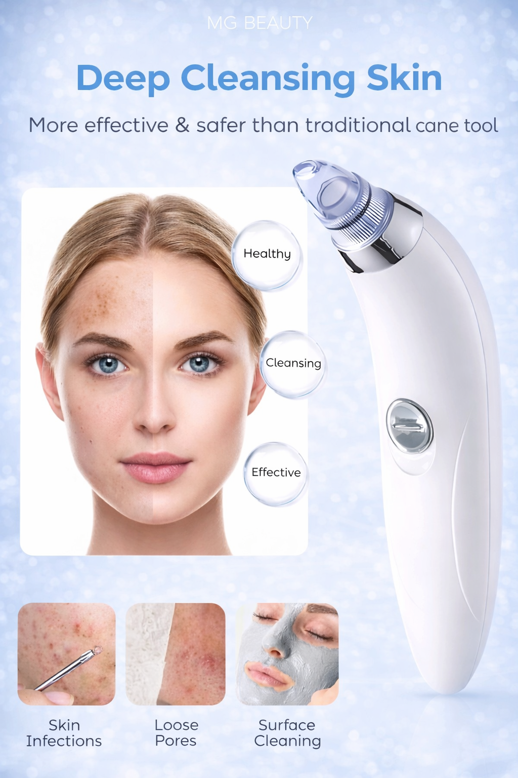 Portable Facial Pore Cleaner