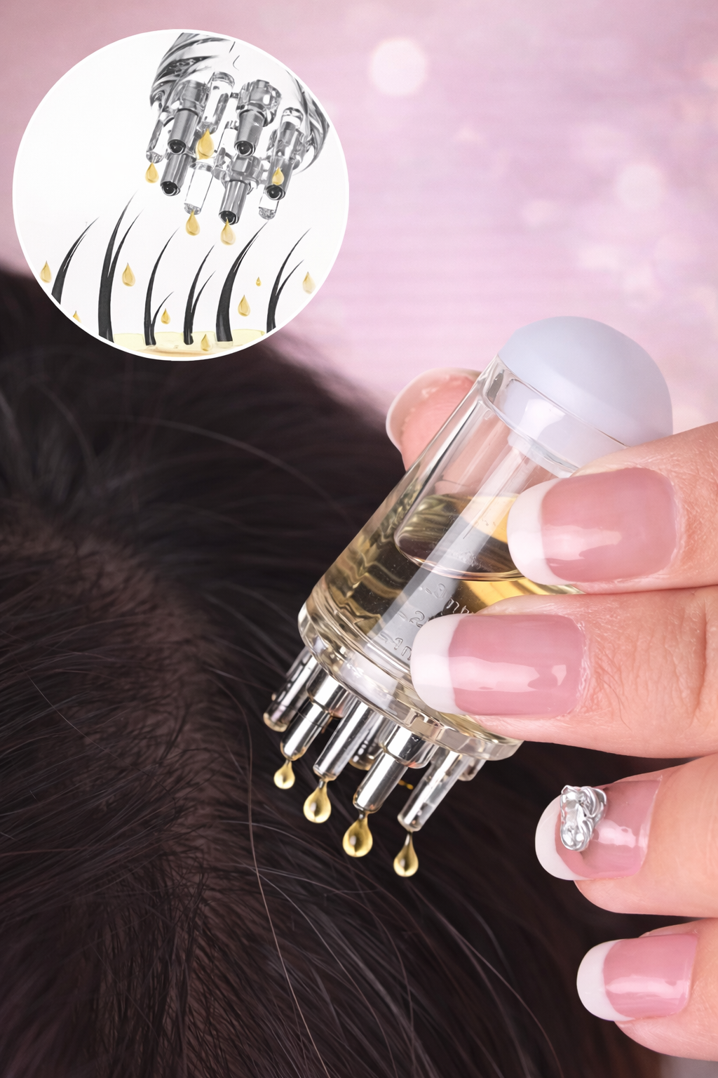 Precision Scalp Oil Applicator