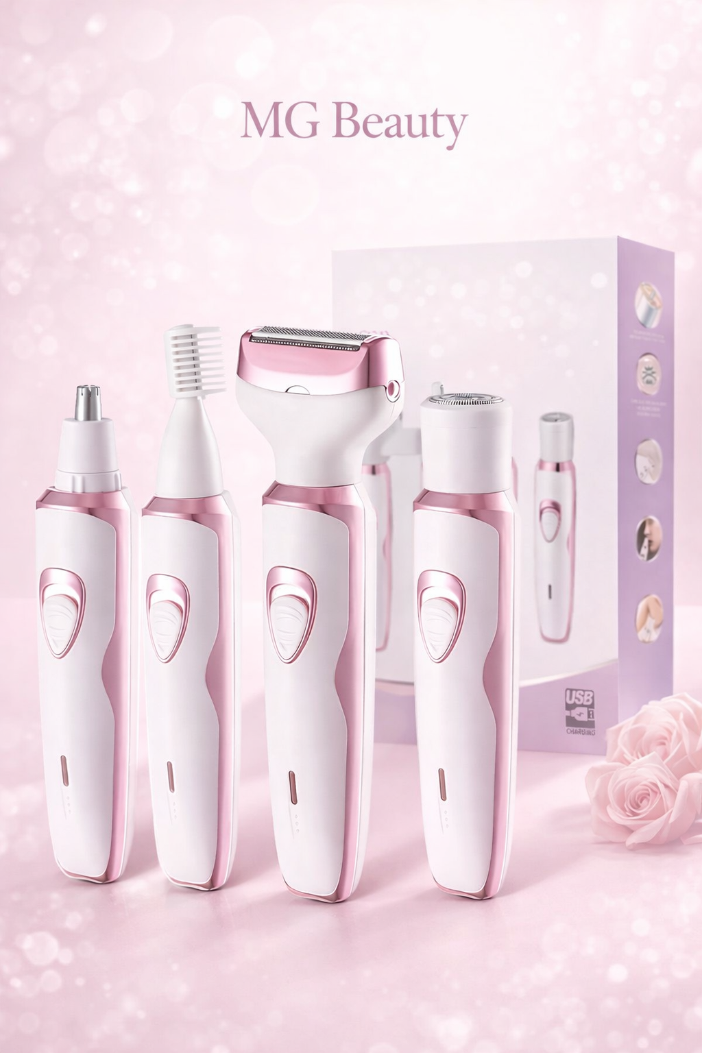 4-in-1 Rechargeable Grooming Kit