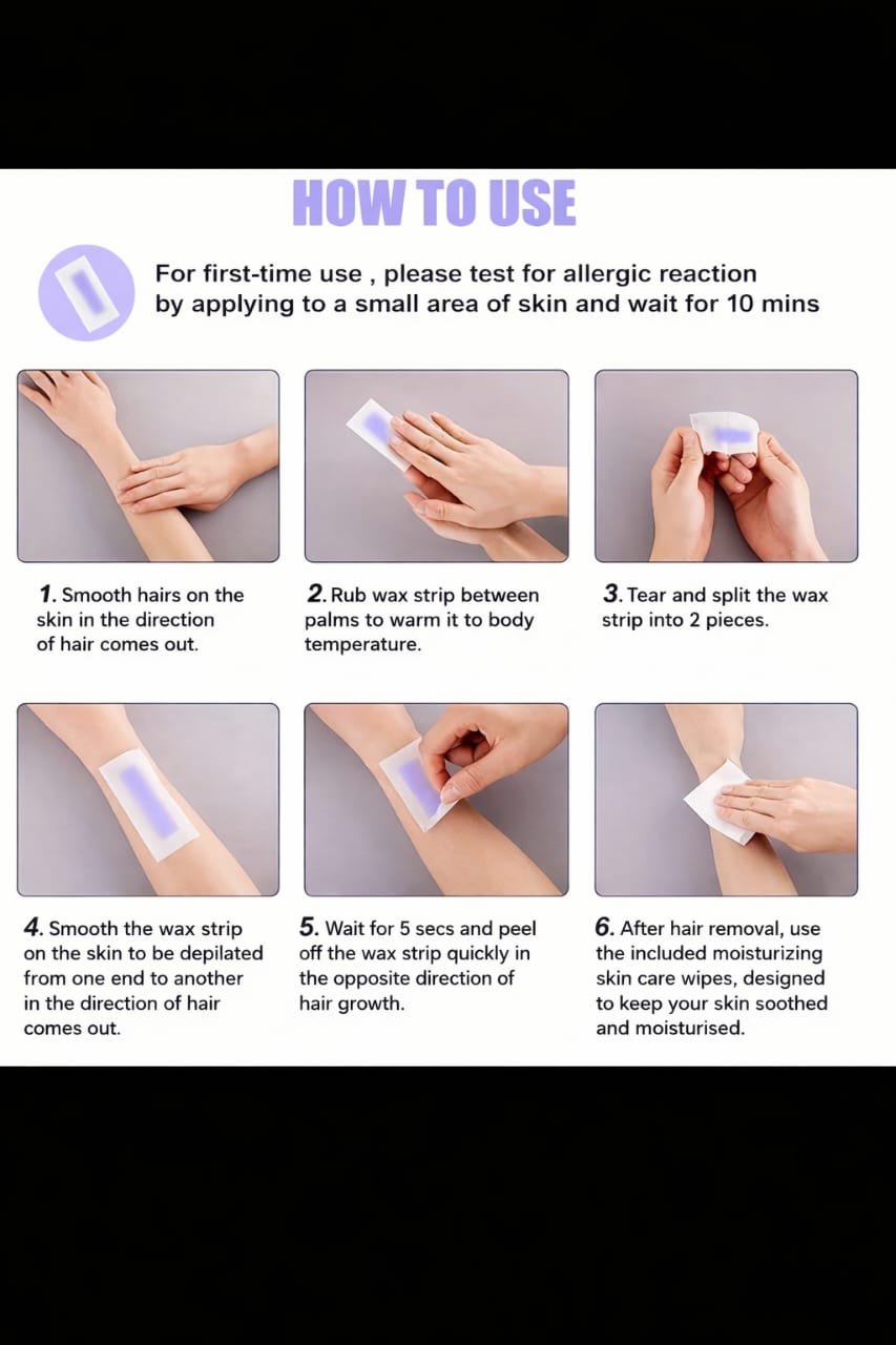 Cold Wax Strips